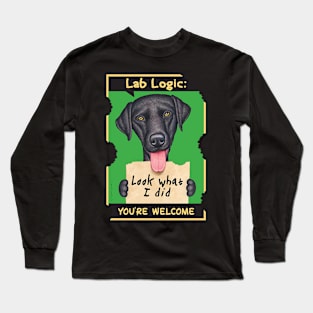 Black Lab Logic Long Sleeve T-Shirt